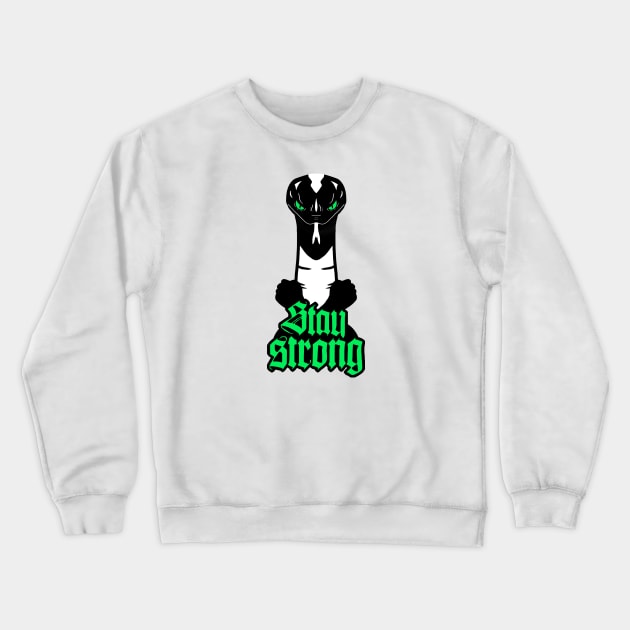 Be Strong Stay Strong Crewneck Sweatshirt by Brains